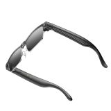 Gafas Inteligentes con IA｜Grabación de Video 1200P Anti-vibración Transmisión en Tiempo Real Traducción Multilingüe con IA Auriculares Bluetooth