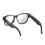 Gafas inteligentes L801, cámara wearable con captura de fotos, video y audio en alta definición, doble micrófono con reducción de ruido, llamadas Bluetooth y asistente de voz.