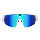 AI Smart Cycling Sunglasses with 8MP HD Camera, Six-Axis Anti-Shake Video & Audio Recording, AI Object Recognition, Multi-Language Translation, Bluetooth Calling