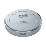 Type C/F to PD3.0+M2(NVMe)+HD2.1+3.5Audio(线控)+USB2.0 磁吸硬盘盒