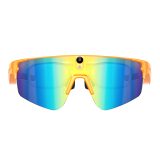 AI Smart Cycling Sunglasses with 8MP HD Camera, Six-Axis Anti-Shake Video & Audio Recording, AI Object Recognition, Multi-Language Translation, Bluetooth Calling