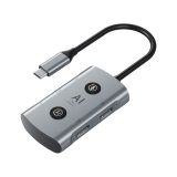 AI USB-C 多功能扩展坞(7合1）/ Type C/M to PD3.0+USB3.0*2+HD2.0*2+AI(7合1）