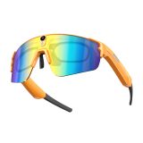 AI Smart Cycling Sunglasses with 8MP HD Camera, Six-Axis Anti-Shake Video & Audio Recording, AI Object Recognition, Multi-Language Translation, Bluetooth Calling