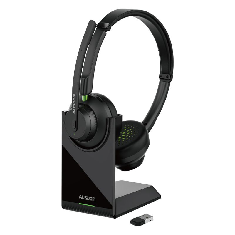 a2304 Telephone Headset Wireless Headset with Microphone for PC Laptop
