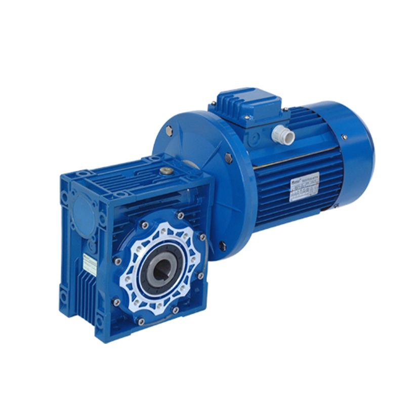 NMRV30-130 micro aluminum turbine reducer with motor