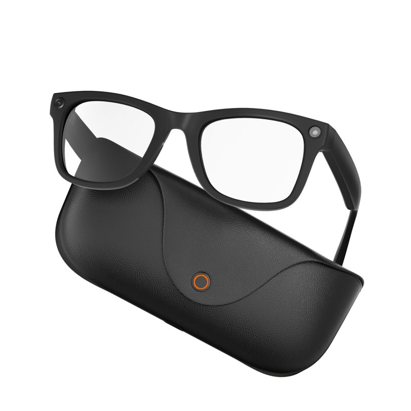MT5 Ultra AI-lasit, TR90 Lightweight Frame, Voice Wake-Up Object Recognition, Bluetooth Calls & Music, Button and Touch Dual Control Smart Camera Glasses