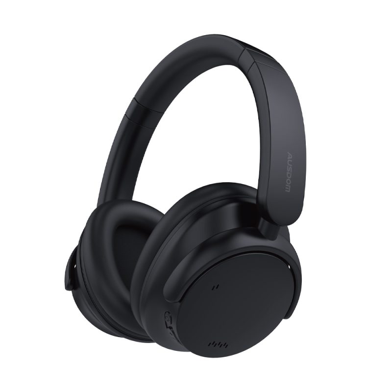 AUSDOM E7 PRO Over-Ear Wireless Bluetooth Noise-Canceling Headset Comfortable Fit