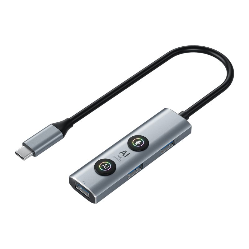 AI USB-C多功能扩展坞（5合1）