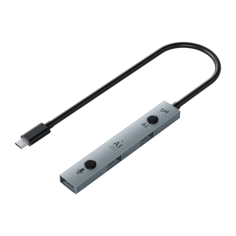 Type-C-Stecker auf USB2.0*3+AI (5-in-1) Dockingstation